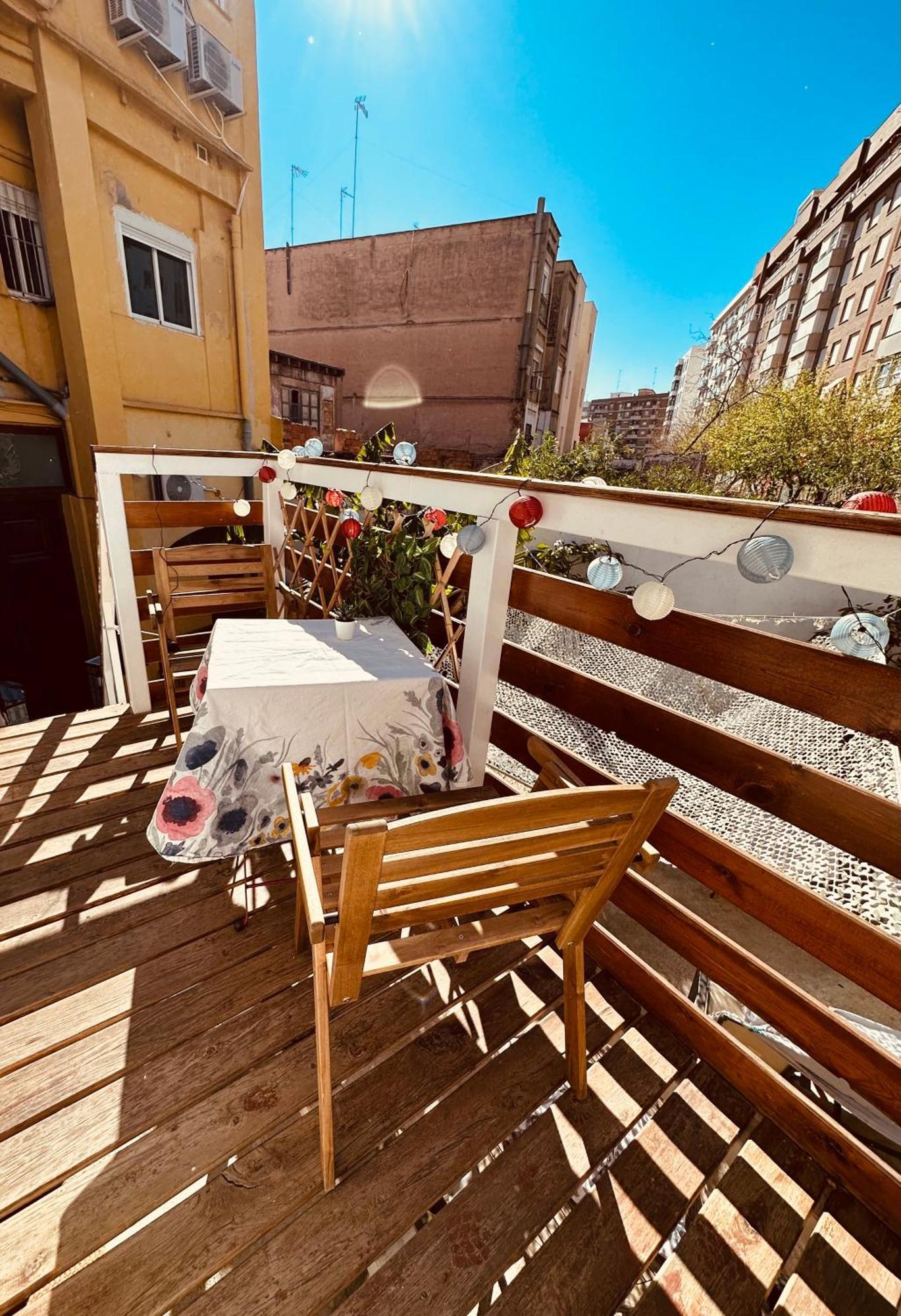 Precioso Apartamento Con A/A En Ruzafa Con Terracita Privada Y Acceso A Un Jardin, Para 2-3 Personas Valencia Exterior foto