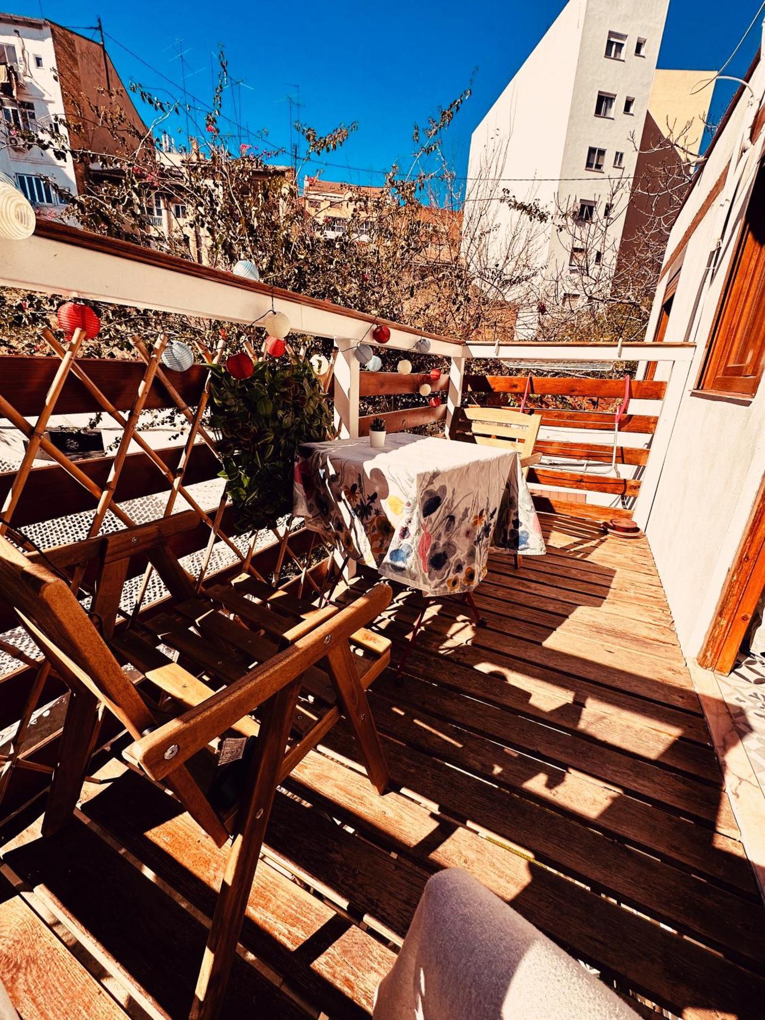 Precioso Apartamento Con A/A En Ruzafa Con Terracita Privada Y Acceso A Un Jardin, Para 2-3 Personas Valencia Exterior foto